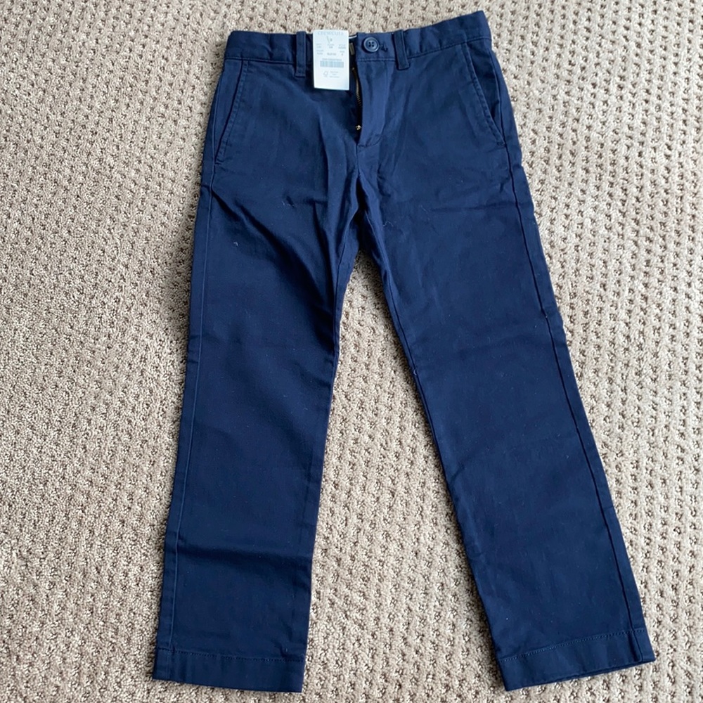 Crewcuts boys navy blue dress pants, school pants, size 6. New with tags.